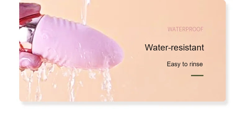 App-Controlled Personal Massager water resistance and cleaning